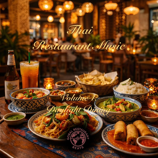Thai Restaurant Music: Daytime Dining (volume 1) (เพลงประกอบร้านอาหารไทย) — official cover