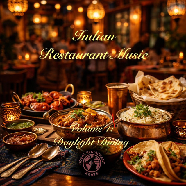 Indian Restaurant Music: Daytime Dining (volume 1) — official cover